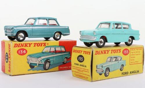 Two Boxed Dinky Toys Cars,