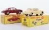 Two Dinky Toys 195 Jaguar 3.4 Saloon - 2