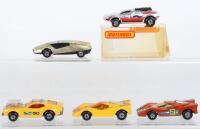 Five Matchbox Superfast Models