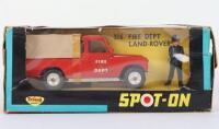 Tri-ang Spot On 316 Fire Dept Land-Rover