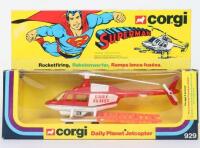 Corgi Toys 929 Superman Rocket firing Daily Planet Jetcopter