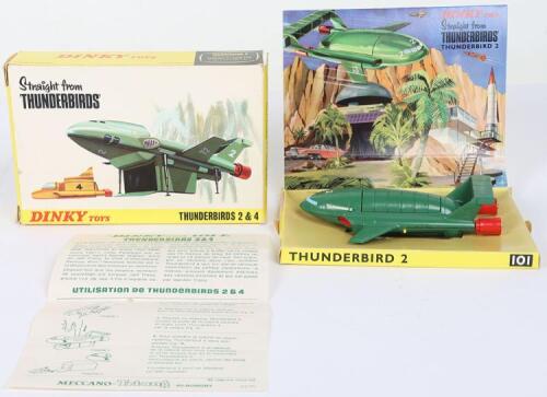 Dinky Toys Boxed 101 Thunderbirds 2 & 4 Straight From TV series ‘Thunderbirds’