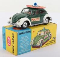 Corgi Toys 492 Volkswagen European Police Car