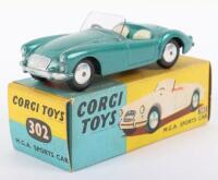 Corgi Toys Boxed 302 M.G.A. sports Car