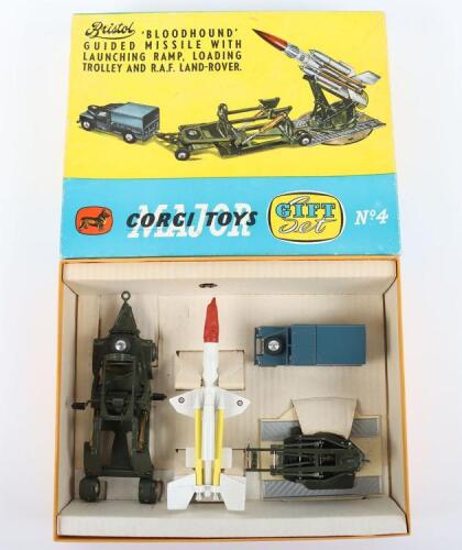 Corgi Major Toys Gift Set No 4 Bristol &lsquo;Bloodhound&rsquo; guided missile with launching Ramp