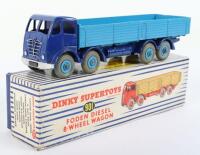 Scarce Dinky Supertoys 901Foden Diesel Wheel Wagon, 2nd type cab, violet blue cab/chassis