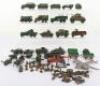 Collection of Dinky and other playworn Military vehicles