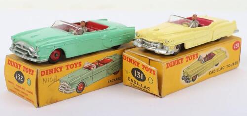 Two Boxed Dinky Toys USA Cars