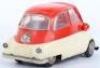 Rare Empire made tin and plastic friction driven Isetta Bubble car - 2