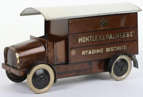 Huntley & Palmers Ltd biscuit tin delivery van