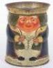 Huntley & Palmers Toby Jug biscuit tin, circa 1911