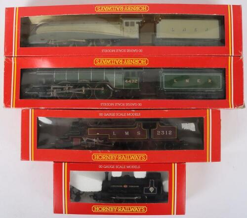 Four boxed Hornby 00 gauge locomotives