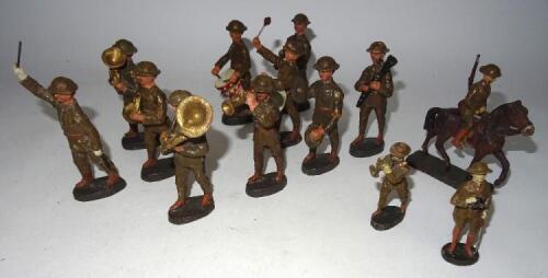 Elastolin 100mm scale British Infantry Band