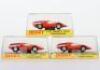 French Dinky Toys Trade box 1430 Fiat Abarth 2000 Pininfarina - 3