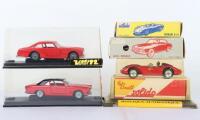 Boxed Solido Ferrari and Alfa Romeo cars