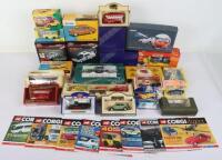 Collection of boxed Corgi classis diecast models