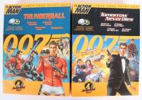 Two boxed Limited Edition Hasbro Action Man 'James Bond' figures