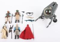 Five Vintage Star Wars Action Figures