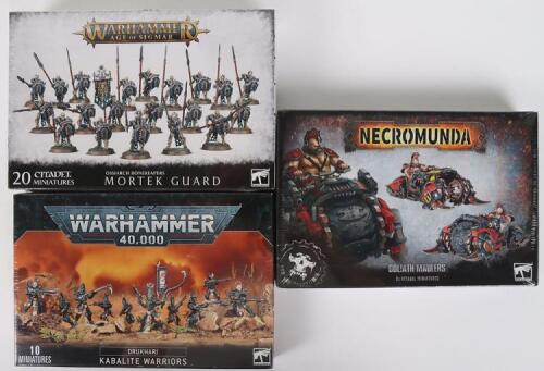 Three Games Workshop Sets