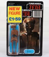 Palitoy General Mills Star Wars Tri Logo Return of The Jedi EV-9D9 Vintage Original Carded Figure