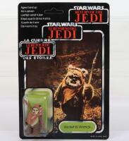 Palitoy General Mills Star Wars Tri Logo Return of The Jedi Wicket W.Warrick Vintage Original Carded Figure