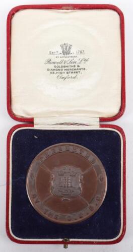 A 1930&rsquo;s Oxford University Boat Club medal