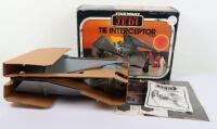 Vintage Boxed Clipper Meccano Star Wars Return of The Jedi Tie Interceptor Vehicle