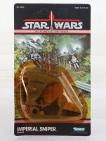 Scarce Vintage Kenner Star Wars The Power of The Force Tri Logo Imperial Sniper Vehicle