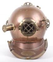 A reproduction US navy divers helmet