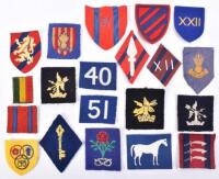 Selection of Cloth Formation Signs of Royal Engineers Interest