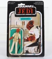 Palitoy Star Wars Return of The Jedi Admiral Ackbar Vintage Original Carded Figure