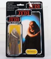 Palitoy General Mills Star Wars Tri Logo Return of The Jedi Bib Fortuna Vintage Original Carded Figure