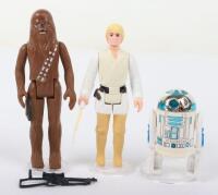 Three Vintage Star Wars First Wave Action Figures