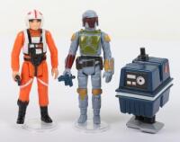 Three Vintage Star Wars Second Wave Action Figures