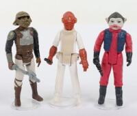 Three Vintage Star Wars Return of The Jedi First Wave Action Figures