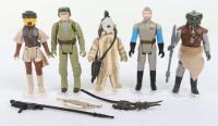 Five Vintage Star Wars Return of The Jedi First Wave Action Figures