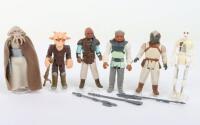 Six Vintage Star Wars Return of The Jedi First Wave Action Figures