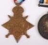 A Poignant Great War 1914-15 Star Medal Trio to a Mechanic in the Royal Flying Corps Who Having Survived the Great War, Was Killed During an Enemy Air Raid on the Southampton Supermarine Works in September 1940 - 3