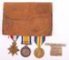 Great War 1914-15 Star Medal Trio to the Army Cyclist Corps