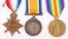 Great War 1914-15 Star Medal Trio to the Army Cyclist Corps - 2