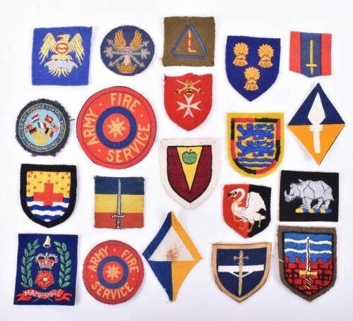 Selection of Various Cloth Formation Signs