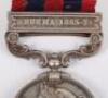 Indian General Service Medal to the Scottish Division Royal Artillery for the Third Burmese War - 3