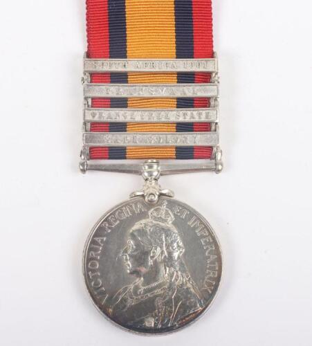 Queens South Africa Medal 32nd Company Imperial Yeomanry