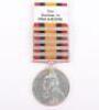 British Queens South Africa Medal to the Hampshire and Isle of Wight Royal Garrison Artillery