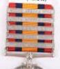 British Queens South Africa Medal to the Hampshire and Isle of Wight Royal Garrison Artillery - 3