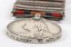 British Queens South Africa Medal to the 1st Battalion Inniskilling Fusiliers - 4