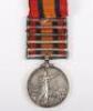 British Queens South Africa Medal to the 1st Battalion Inniskilling Fusiliers - 5