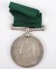 Victorian Volunteer Long Service Medal for Service in the East India Railway Volunteer Rifles