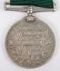 Victorian Volunteer Long Service Medal for Service in the East India Railway Volunteer Rifles - 4