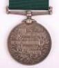 Victorian Volunteer Long Service Medal to a Quarter Master Sergeant in the Hampshire Regiment - 5